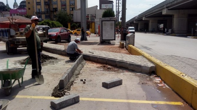 Körfez’de çevre düzenlemeleri devam ediyor