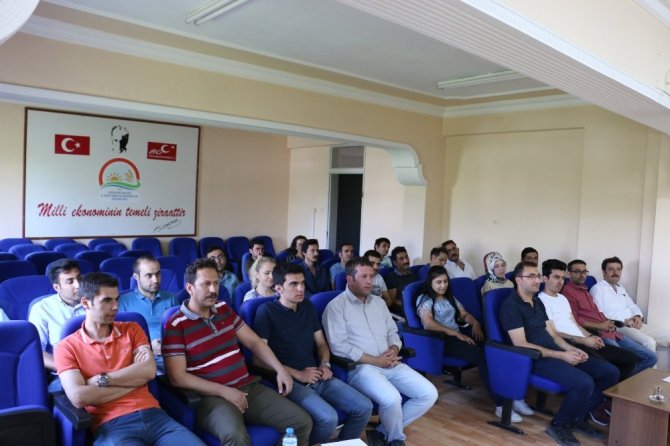Hayvan Sağlığı Eğitim ve Değerlendirme toplantısı yapıldı