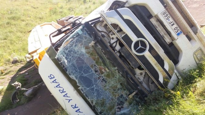 Horasan’da trafik kazası: 1 yaralı
