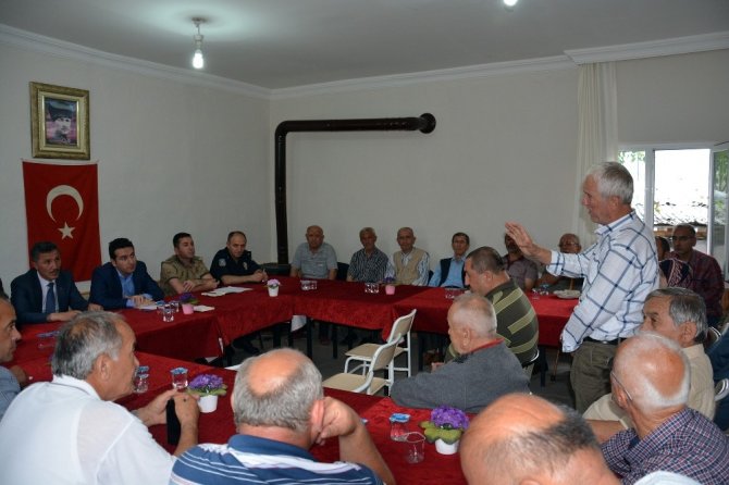 Kabadüz’de halk toplantısı