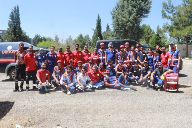 UMKE’den nefes kesen kurtarma tatbikatı