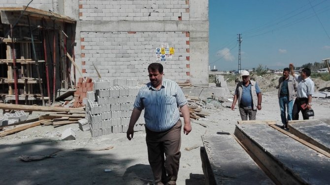 Ağrı Milli Eğitim Müdürü Turan, inşaatları denetledi