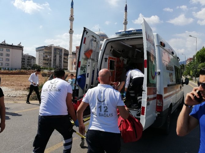 Aydın’da trafik kazası; 1 yaralı