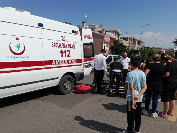 Aydın’da trafik kazası; 1 yaralı