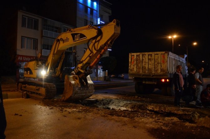 Bozüyük’te alt yapı çalışmaları