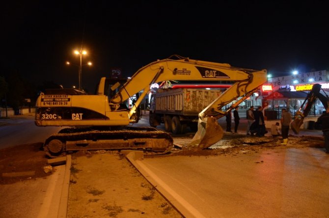 Bozüyük’te alt yapı çalışmaları