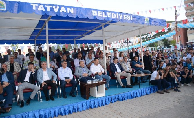 Tatvan Doğu Anadolu kültür ve sanat festivali başladı
