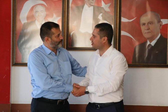 AK Parti’den MHP İl Başkanlığına teşekkür ziyareti