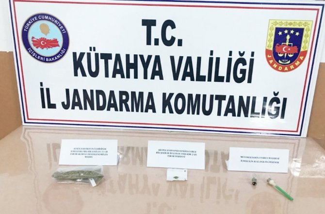 Kütahya'da uyuşturucu operasyonu