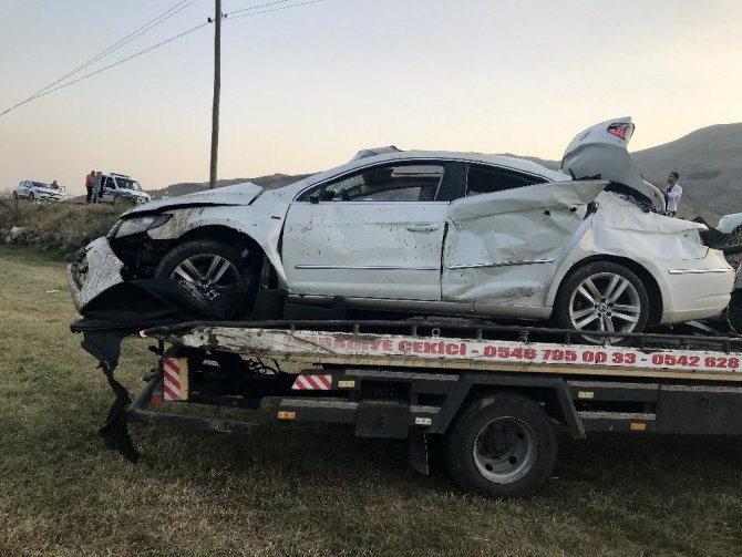 Van’da gerçekleşen trafik kazasında kişi yaralı!