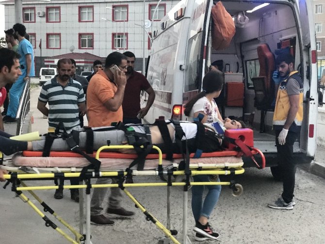 Van’da gerçekleşen trafik kazasında kişi yaralı!