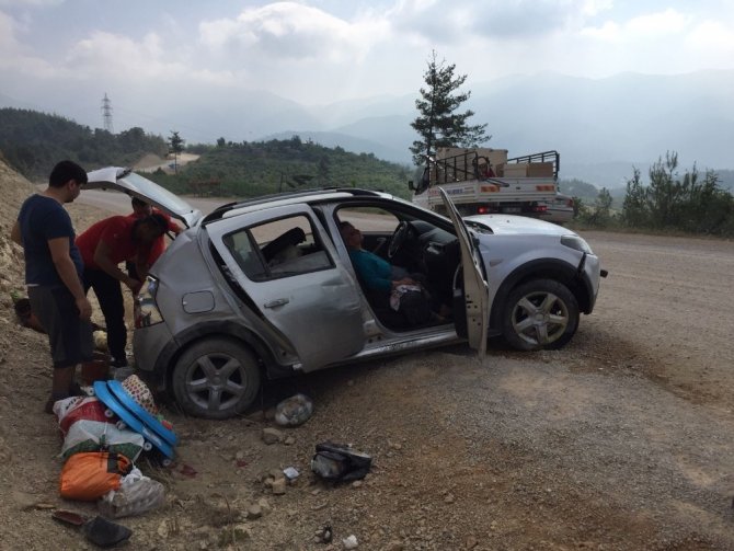 Adana Kozan’da trafik kazası: 2 yaralı