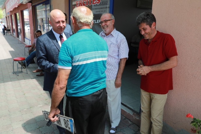 Kocasinan’da Selçuklu mimarisi tarzında kemerli şadırvanlar