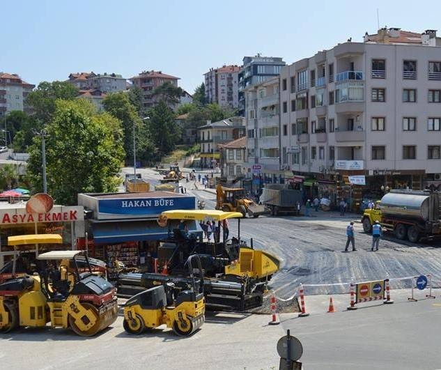 Asfalt çalışmaları tüm hızıyla sürüyor