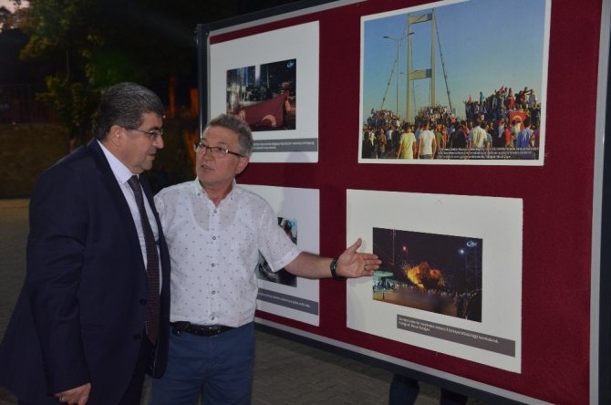 İHA, Bilecik’te 15 Temmuz sergisi açtı