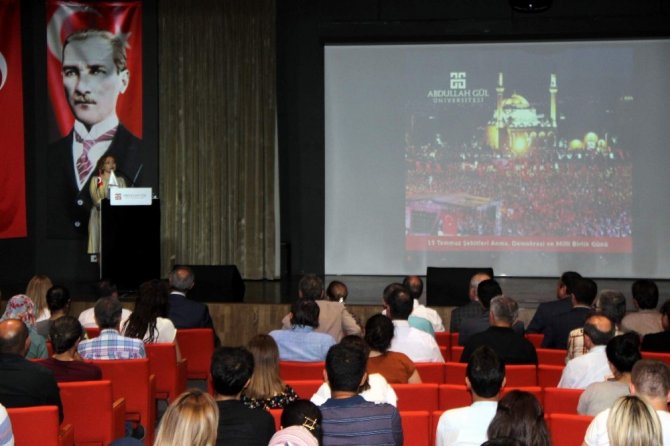 AGÜ Rektörü Prof. Dr. Sabuncuoğlu: