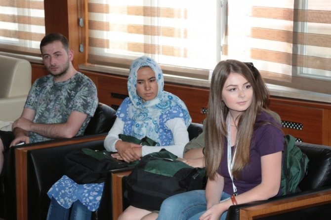 Yabancı öğrenciler Sivas’a hayran kaldı