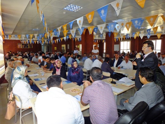 AK Parti Van İl Teşkilatından istişare toplantısı 26 Temmuz 2018