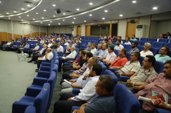 Vali Tavlı, muhtarlarla bir araya geldi