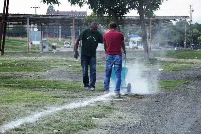 Tekirdağ’da kurban satış noktasında hazırlıklar tamamladı