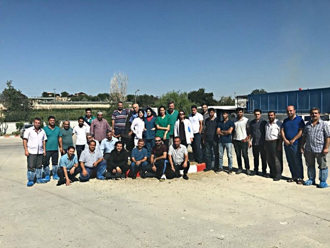 Kurban kesim kursu sona erdi