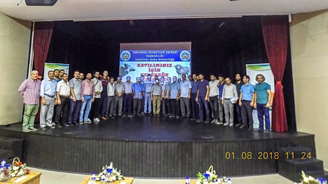 Kurban kesim kursu sona erdi