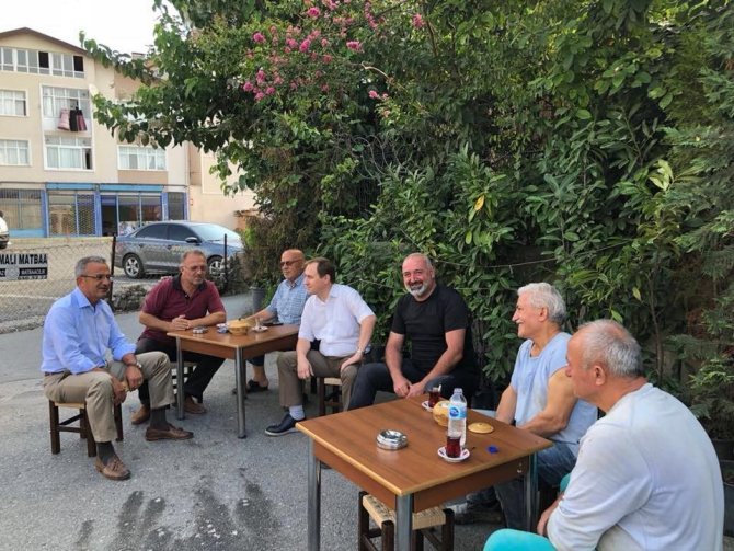 Başkan Köşker’den esnaf turu