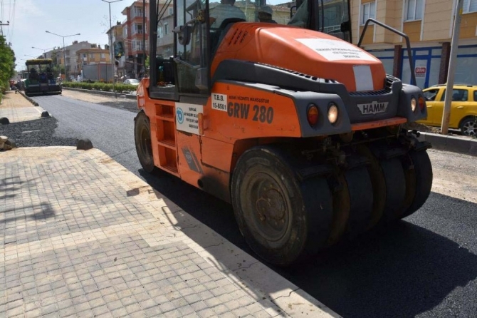 Tekirdağ’da yol çalışmaları