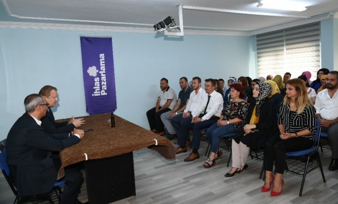 Vali Yavuz ve Milletvekili Balta, Türkiye Gazetesi İl Temsilciliğini ziyaret etti