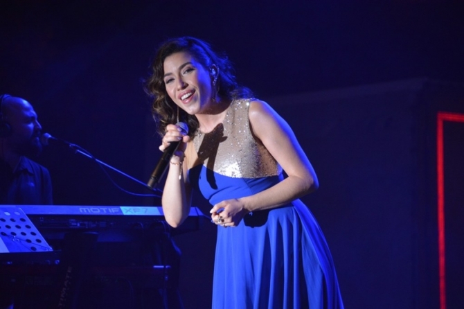 Tekirdağlılar Burcu Güneş ile coştu