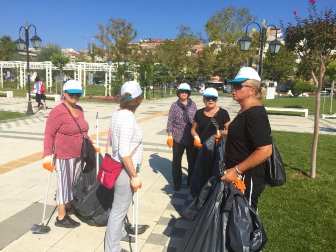 Süleymanpaşa’da vatandaşlardan çevre temizliği