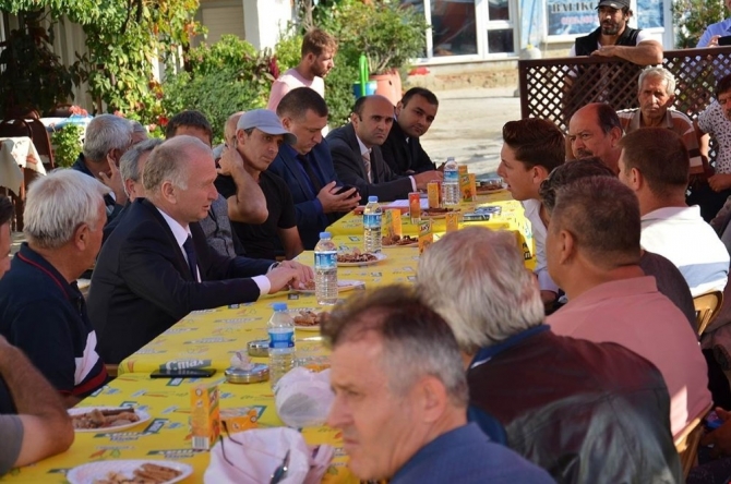 Balıkçı barınağında inceleme