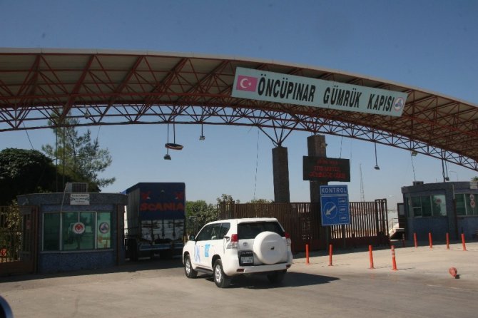 BM yardım konvoyu Suriye’ye geçiş yaptı 26 Eylül 2018