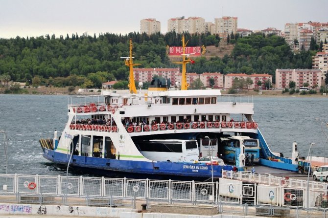 Gökçeada’da feribot seferlerine fırtına engeli 27 Eylül 2018