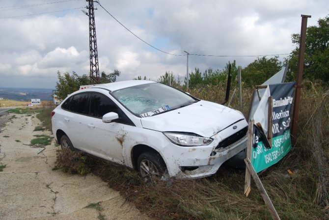 Tekirdağ’da trafik kazası: 2 yaralı 02 Ekim 2018