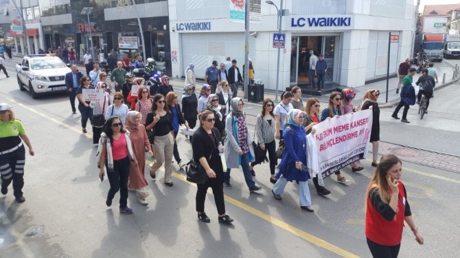 Düzce İl Sağlık Müdürlüğü Dünya Yürüyüş Gününde Sağlık için yürüdüler