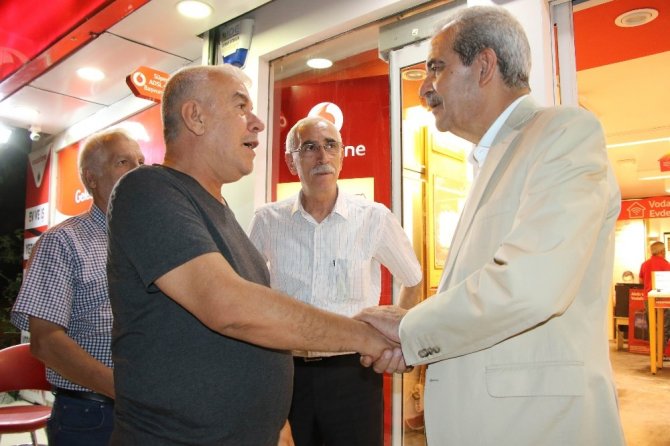Haliliye Belediye Başkanı Fevzi Demirkol vatandaşlarla buluştu