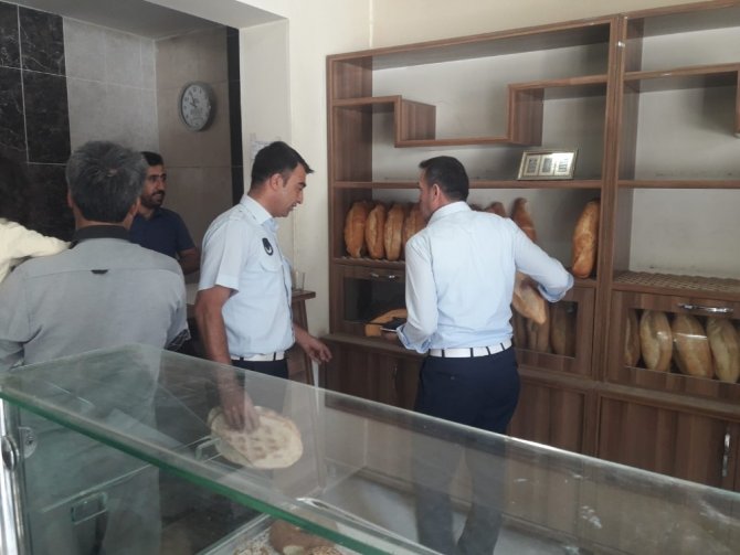 Muş Belediyesi Zabıta Müdürlüğü ekipleri fırınları denetledi