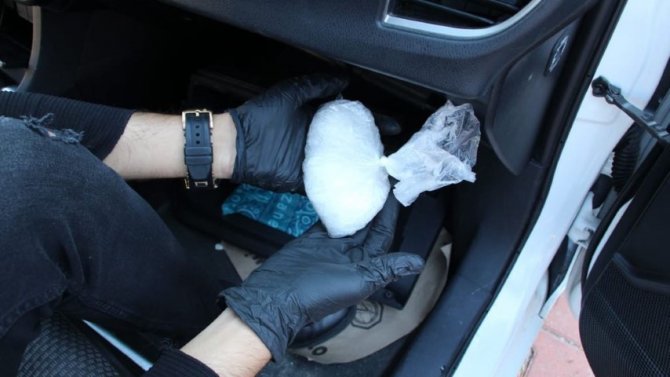 Narkotik Suçlarla Mücadele Şube Müdürlüğü ekipleri 1 kişiyi tutukladı