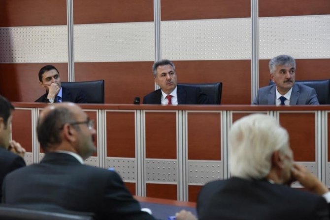 Ağrı'da 2018 yılı 4. Dönem İl Koordinasyon Kurulu Toplantısı,ı yapıldı