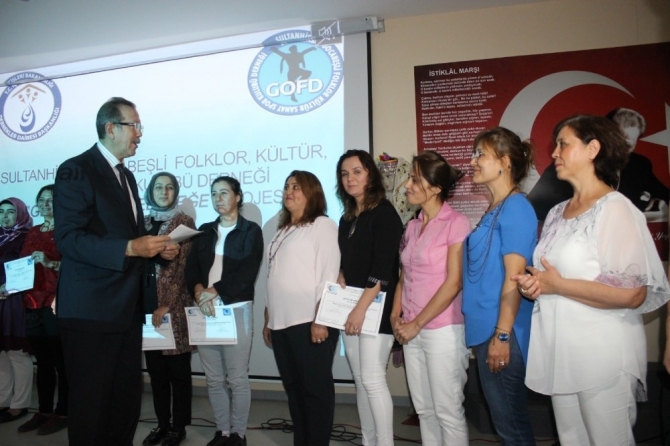 ‘Gelenekten Geleceğe’ projesinde sertifikalar sahiplerini buldu