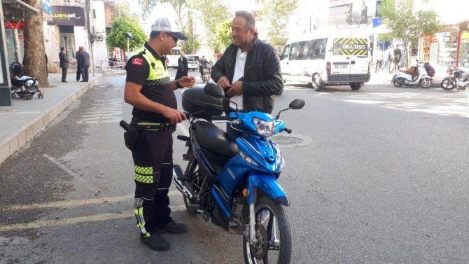Adıyaman İl Emniyet Müdürlüğünden Motosiklet uygulamaları devam ediyor