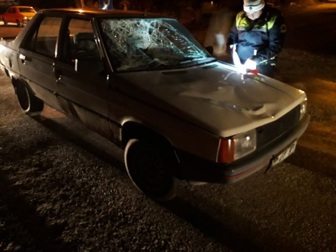 Kastamonu'nun Tosya İlçesinde trafik kazası: 1 yaralı