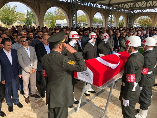 Kıbrıs Gazisi Mehmet Şakir Çakır toprağa verildi