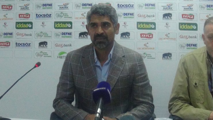 Hatayspor - Ümraniyespor maçının ardından 04 Kasım 2018