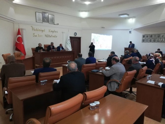 Kilis’te belediye meclisi Başkan Yardımcısı Ahmet Polat başkanlığında toplandı