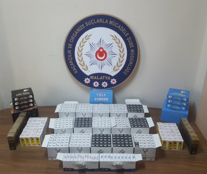 Malatya’da kaçakçılık operasyonu "çok sayıda kaçak ürün ele geçirildi"