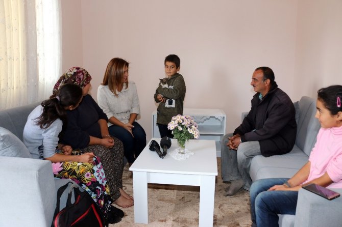 Barakada yaşayan ailenin hayalleri gerçek oldu!