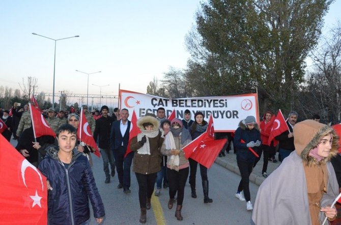 Çat Belediyesi Başkanı Arif Hikmet Kılıç, "Ecdadımız Aziziye Tabyasında bir destan yazmıştır”