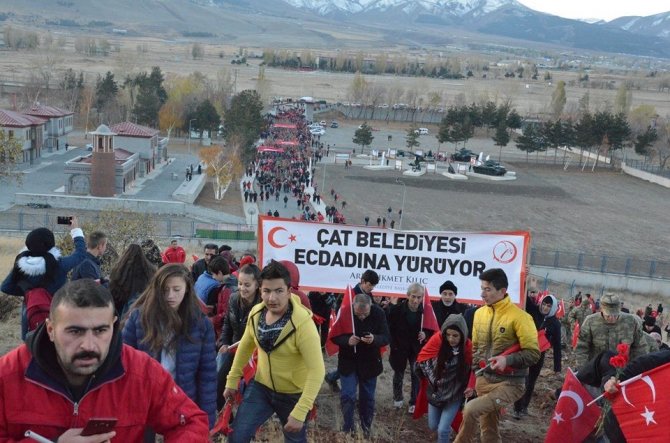 Çat Belediyesi Başkanı Arif Hikmet Kılıç, "Ecdadımız Aziziye Tabyasında bir destan yazmıştır”